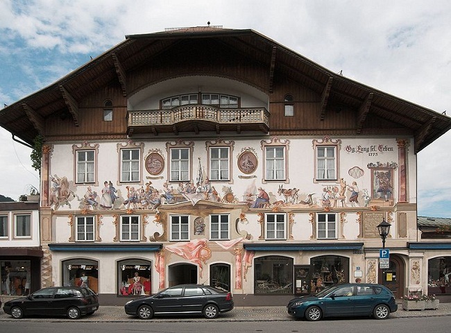 Мистериалната драма на Оберамергау, Бавария, Германия